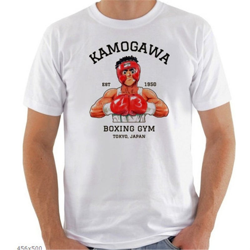 European Size Printed Cotton Anime Cartoon American Short-Sleeved Pattern T-Shirt - Image 2